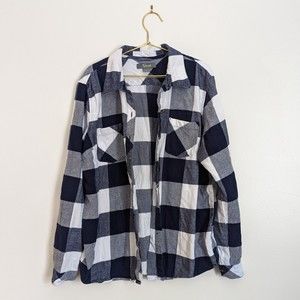 Cabela's Natural Reflection Womens Plaid Flannel Shirt XL